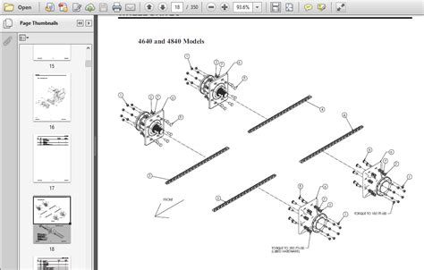 gehl drl 10126 belt diagram